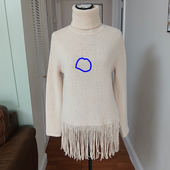 ZIMMERMANN Kaleidoscope fringed Turtleneck Cashmere-Blend Sweater - Picture 14 of 14